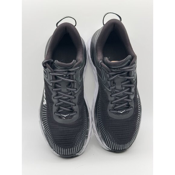 Hoka One W Bondi 7 Black White Running Shoes 1110519 BWHT Womens Size 9 - Picture 8 of 11